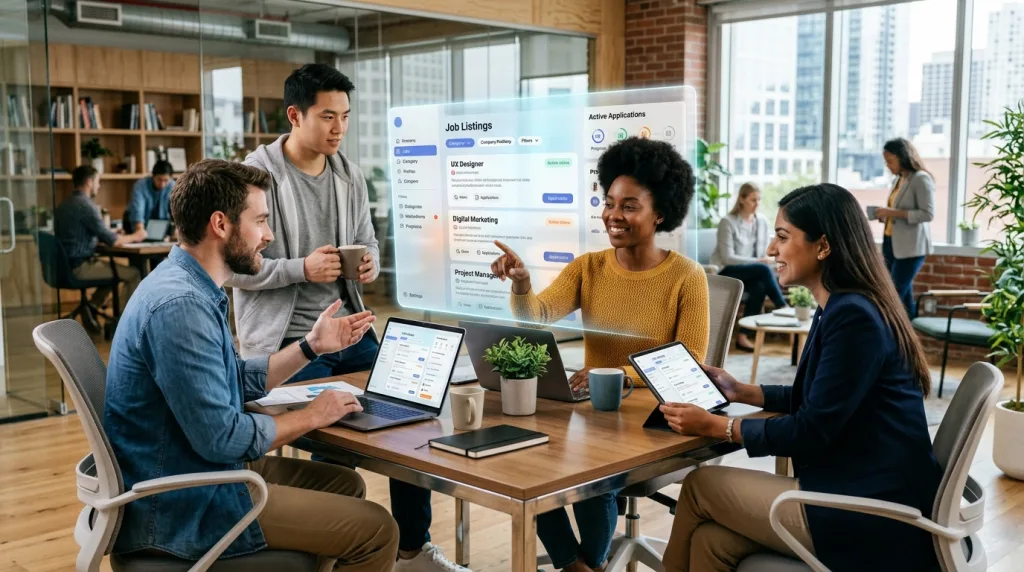 emploirama est une plateforme innovante conçue pour simplifier votre recherche d’emploi en vous offrant des outils performants et une expérience utilisateur intuitive.
