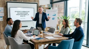 découvrez la reconversion professionnelle adulte avec ora vendis et formez-vous au métier de formateur. acquérez les compétences nécessaires pour réussir votre nouvelle carrière dans la formation.