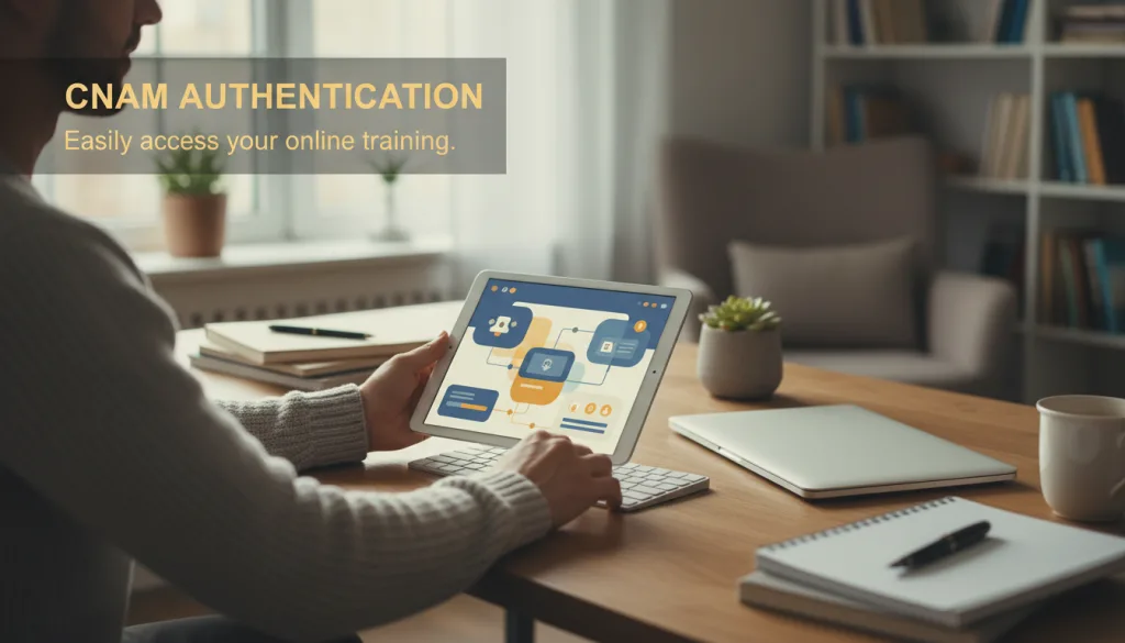 connectez-vous facilement à votre espace de formation en ligne avec l'authentification cnam. accédez rapidement à tous vos cours et ressources éducatives.